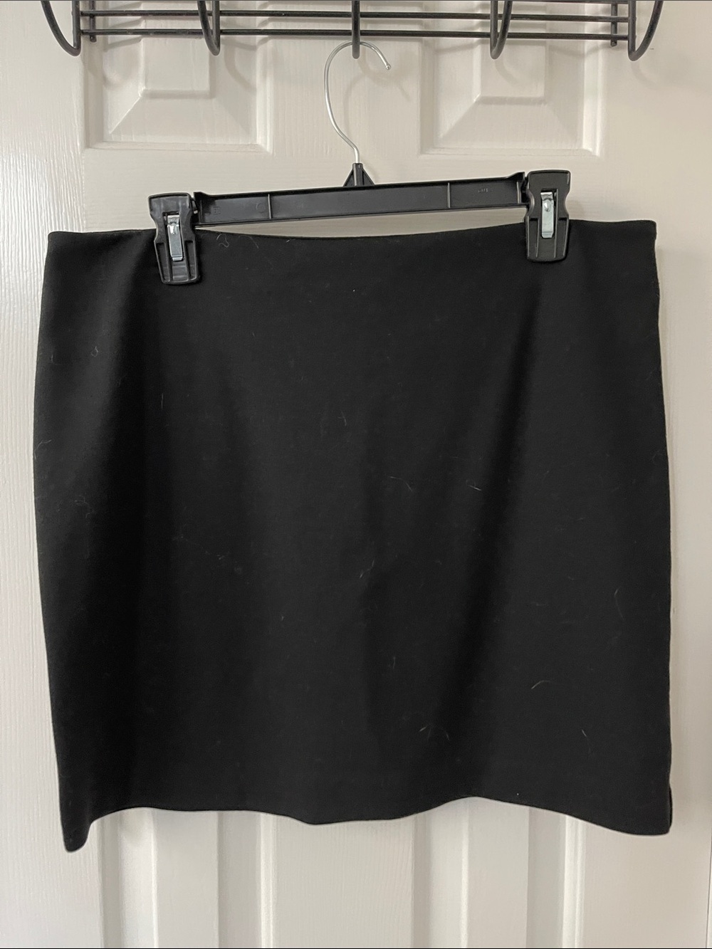 New York & Company Black Mini Skirt - Sleek Straight Silhouette